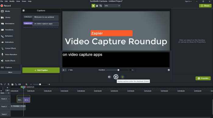 Apps to record video