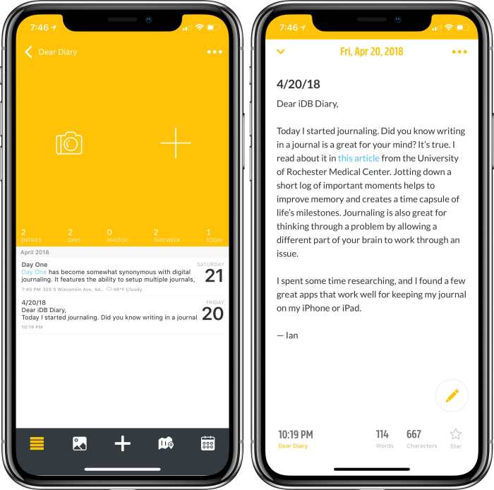 Best diary journal app for ipad